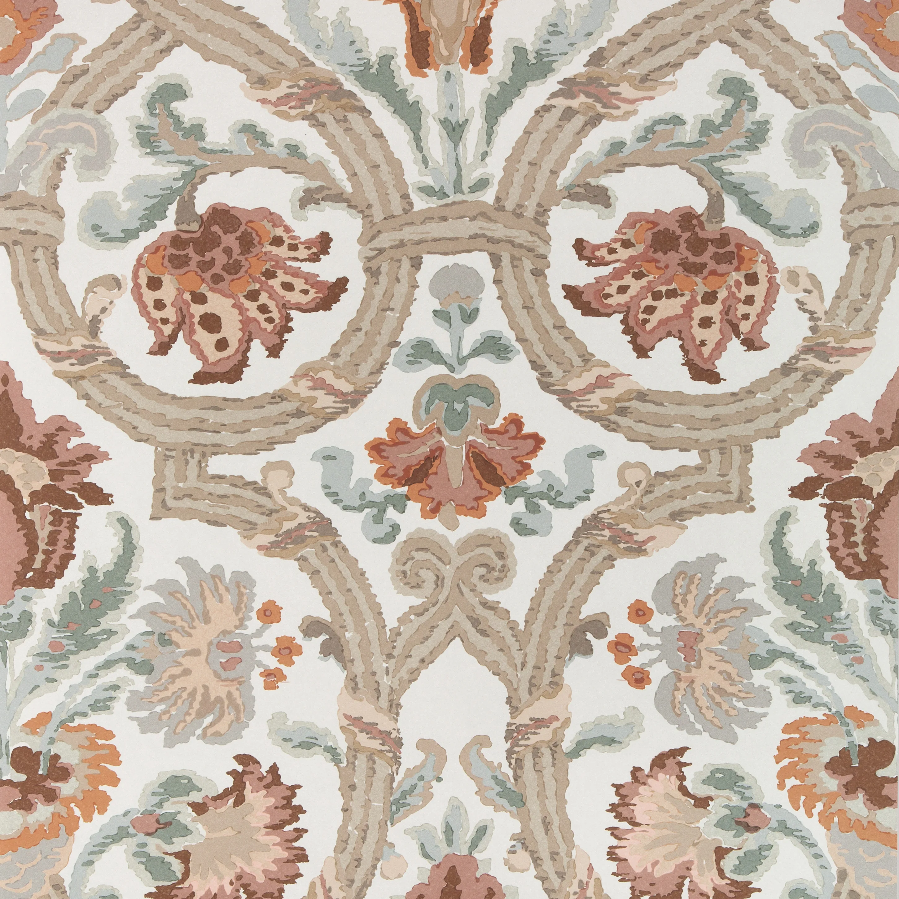 Lee Jofa New Sevilla Paper in Clay (P2023130.121.0)