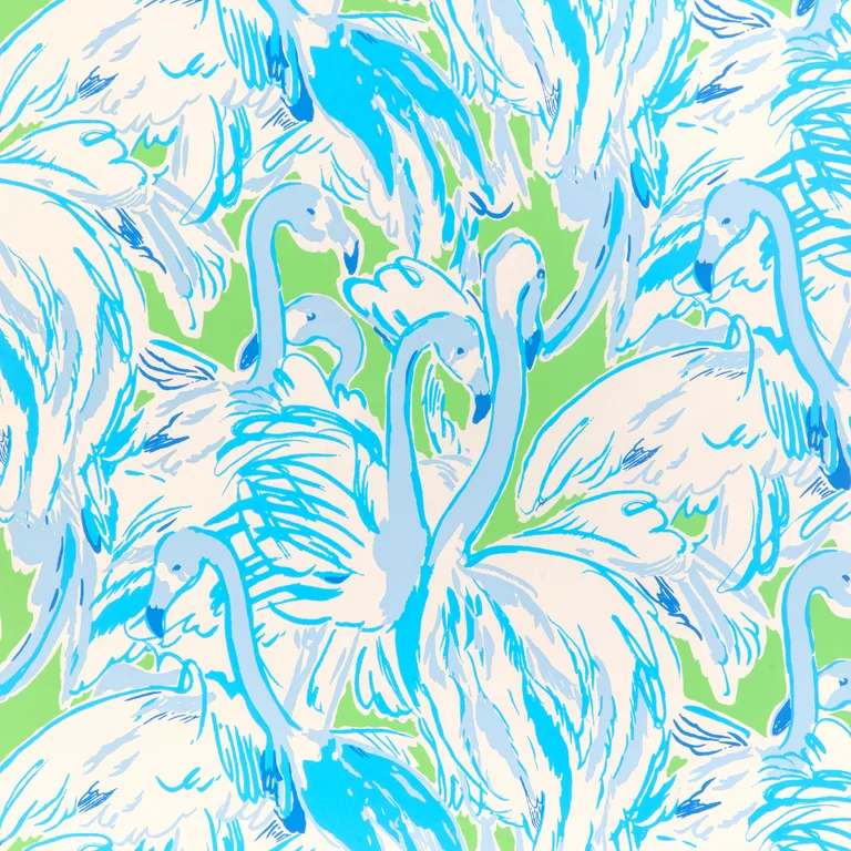 Lee Jofa Pink Colony in Green/Blue (P2025114.315.0)