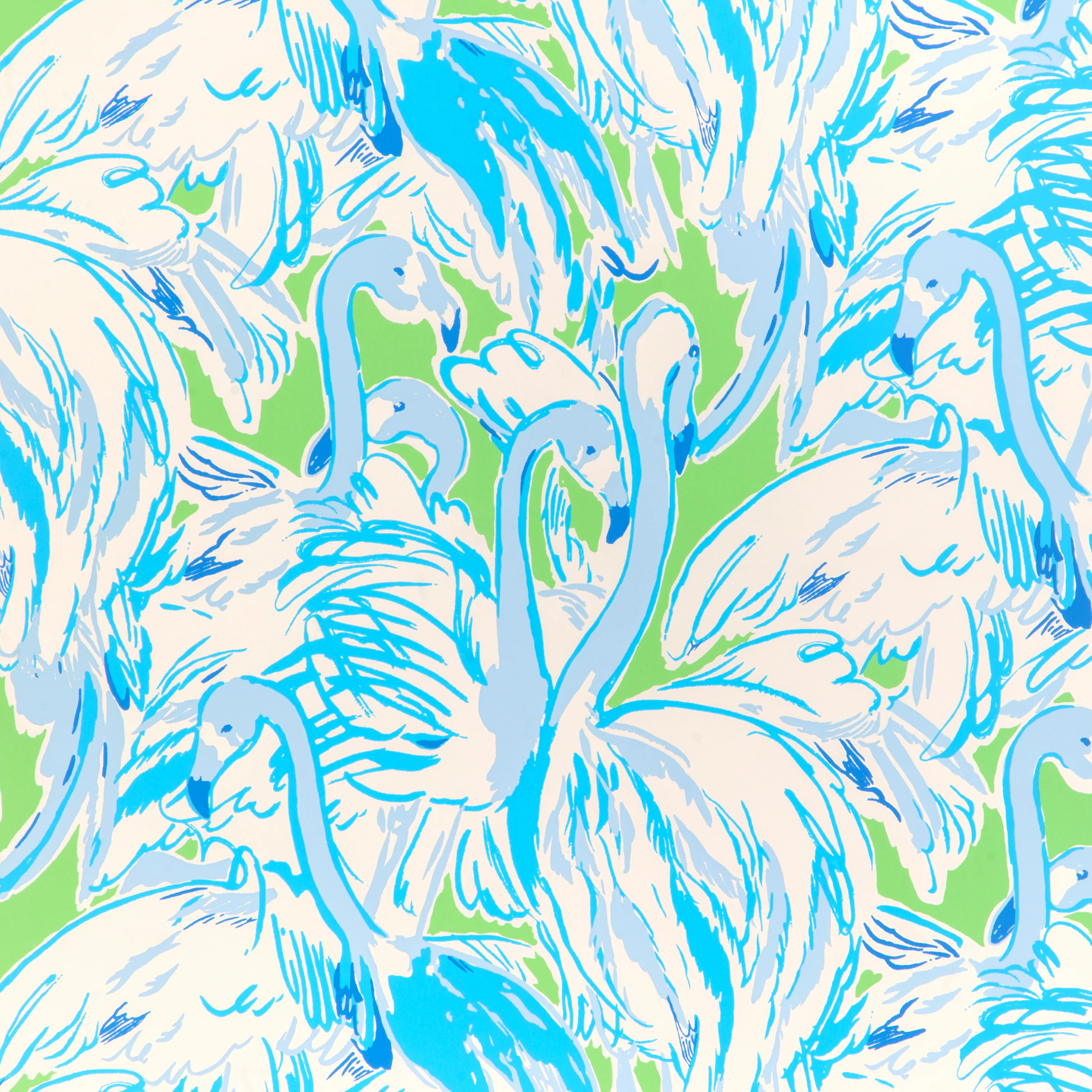 Lee Jofa Pink Colony in Green/Blue (P2025114.315.0)