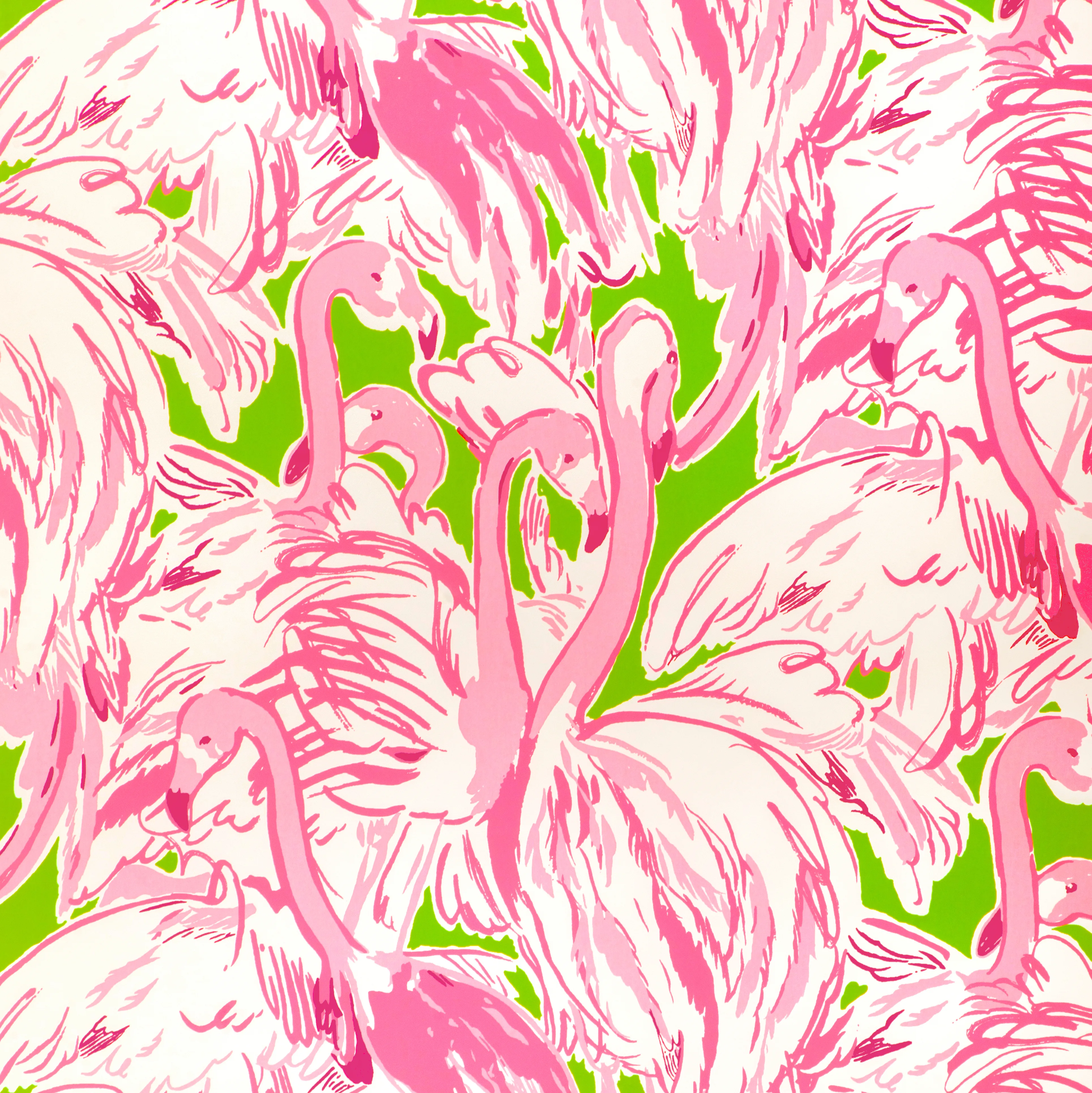Lee Jofa Pink Colony in Green/Pink (P2025114.73.0)