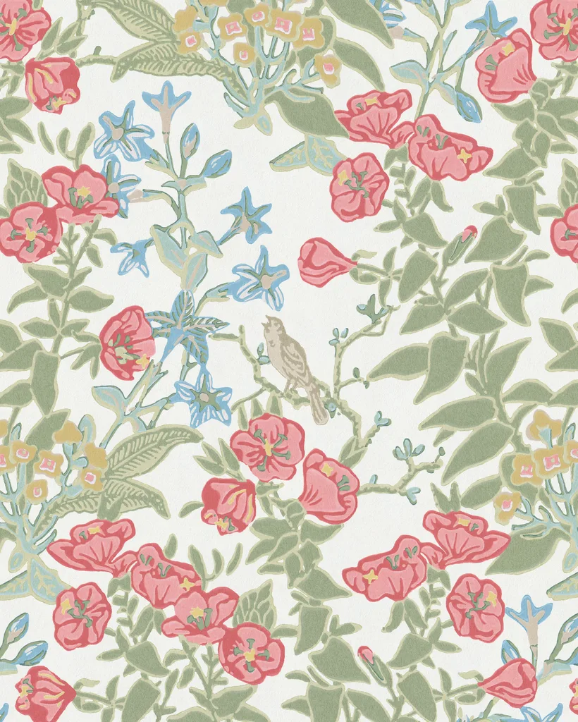 Lee Jofa Plumeria Paper in Coral (P2026101.194.0)