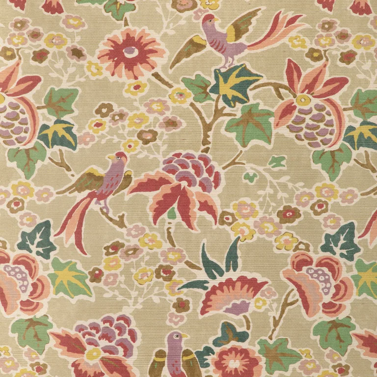 Lee Jofa Posy Paper in Berry/Leaf (P2023127.73.0)