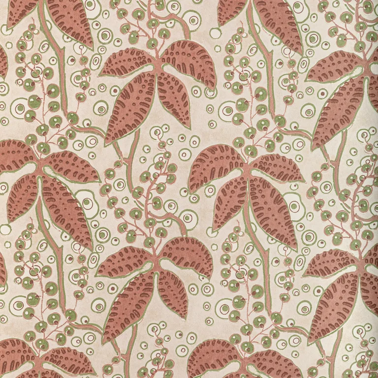Lee Jofa Putnam Paper in Brick/Green (P2022105.324.0)