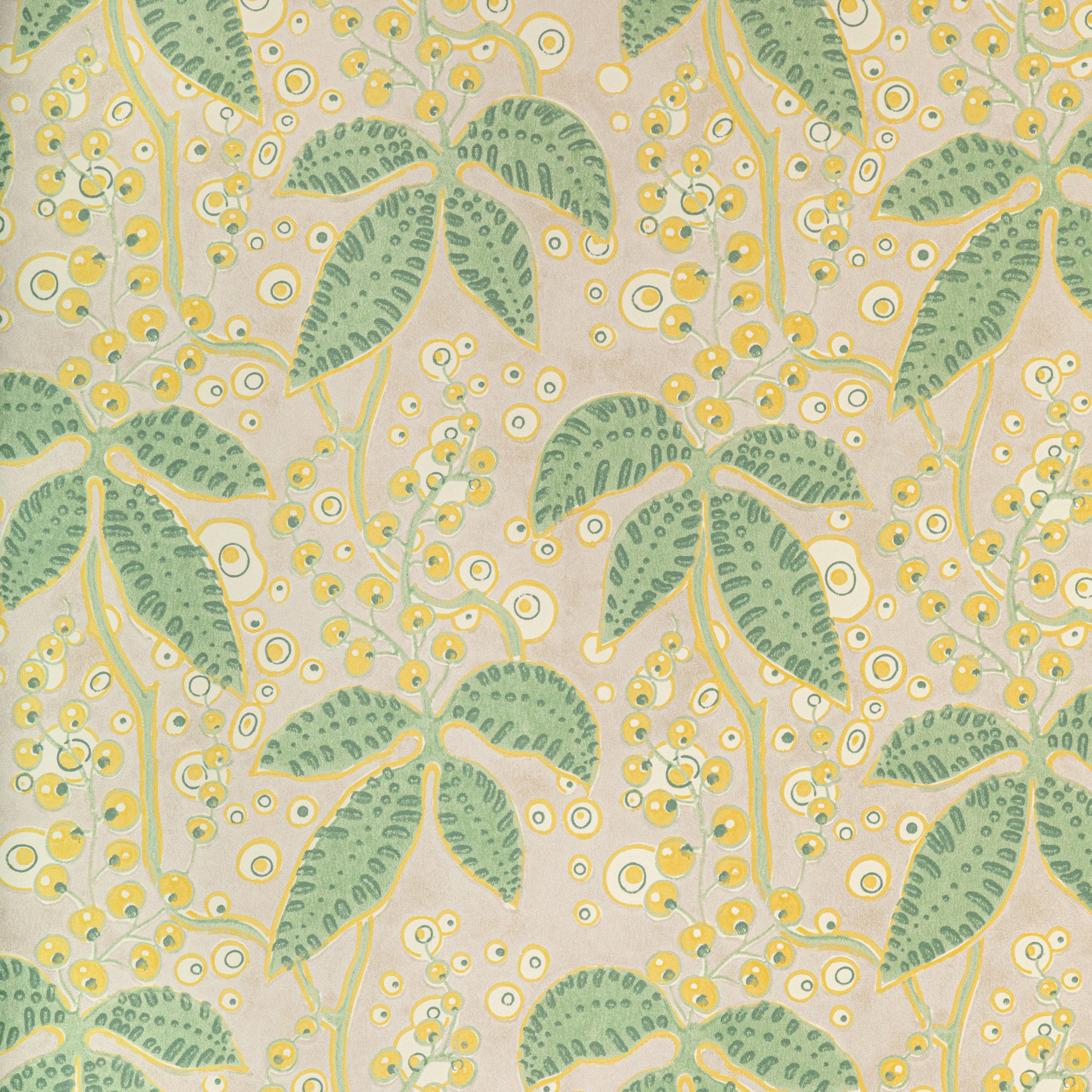 Lee Jofa Putnam Paper in Celery/Yellow (P2022105.314.0)