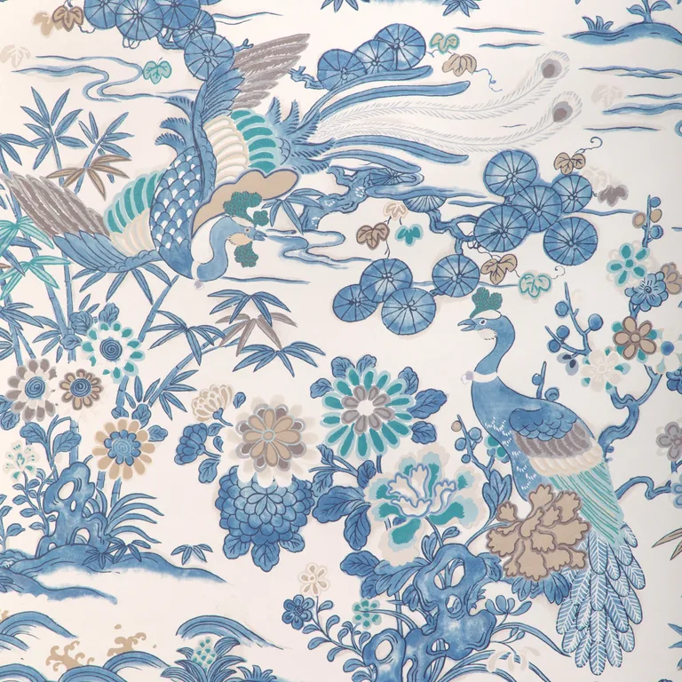 Lee Jofa Sakura Paper in Blue (P2023124.55.0)