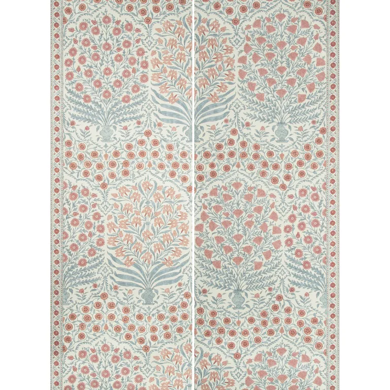 Lee Jofa Sameera Paper in Red/Blue (P2017100.519.0)