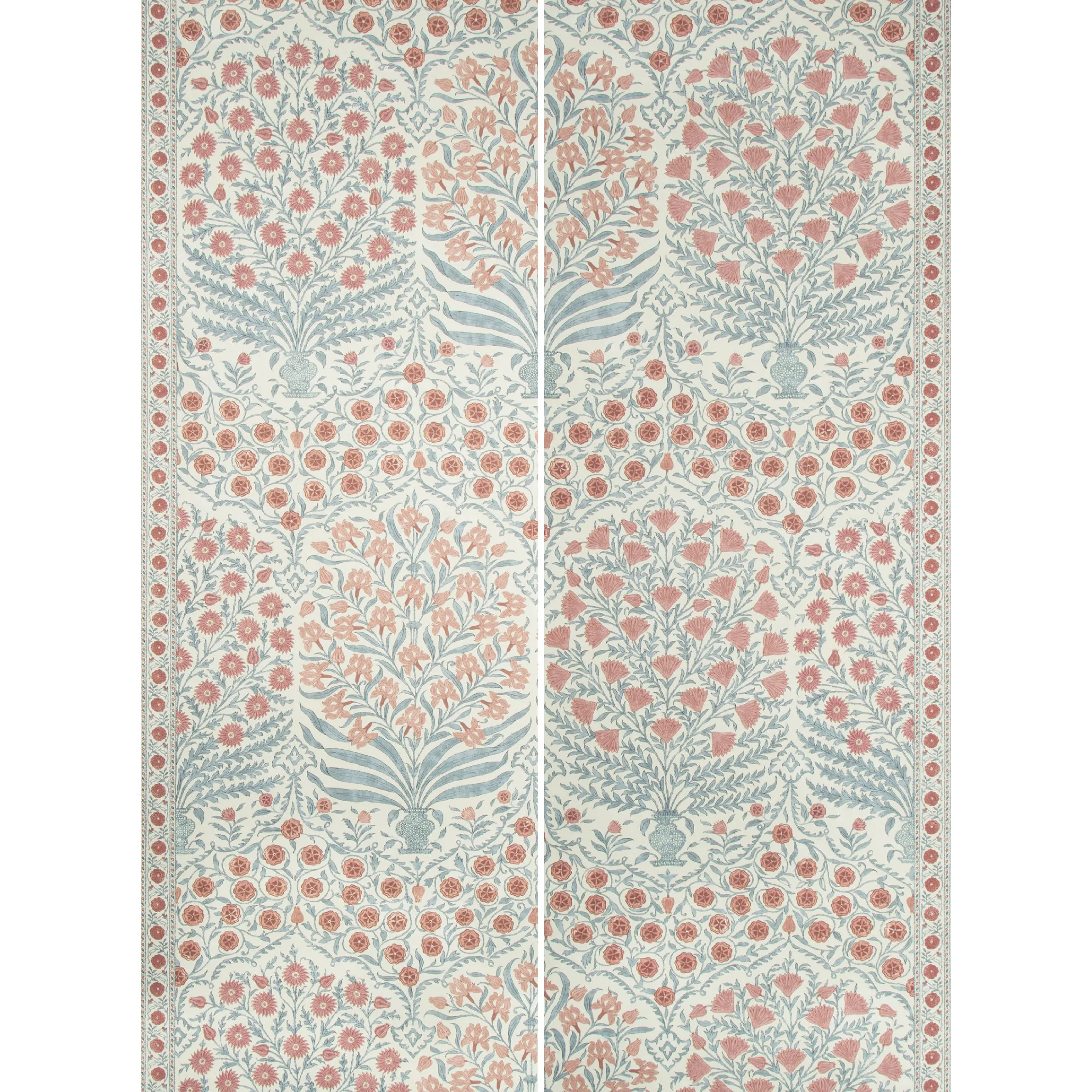 Lee Jofa Sameera Paper in Red/Blue (P2017100.519.0)