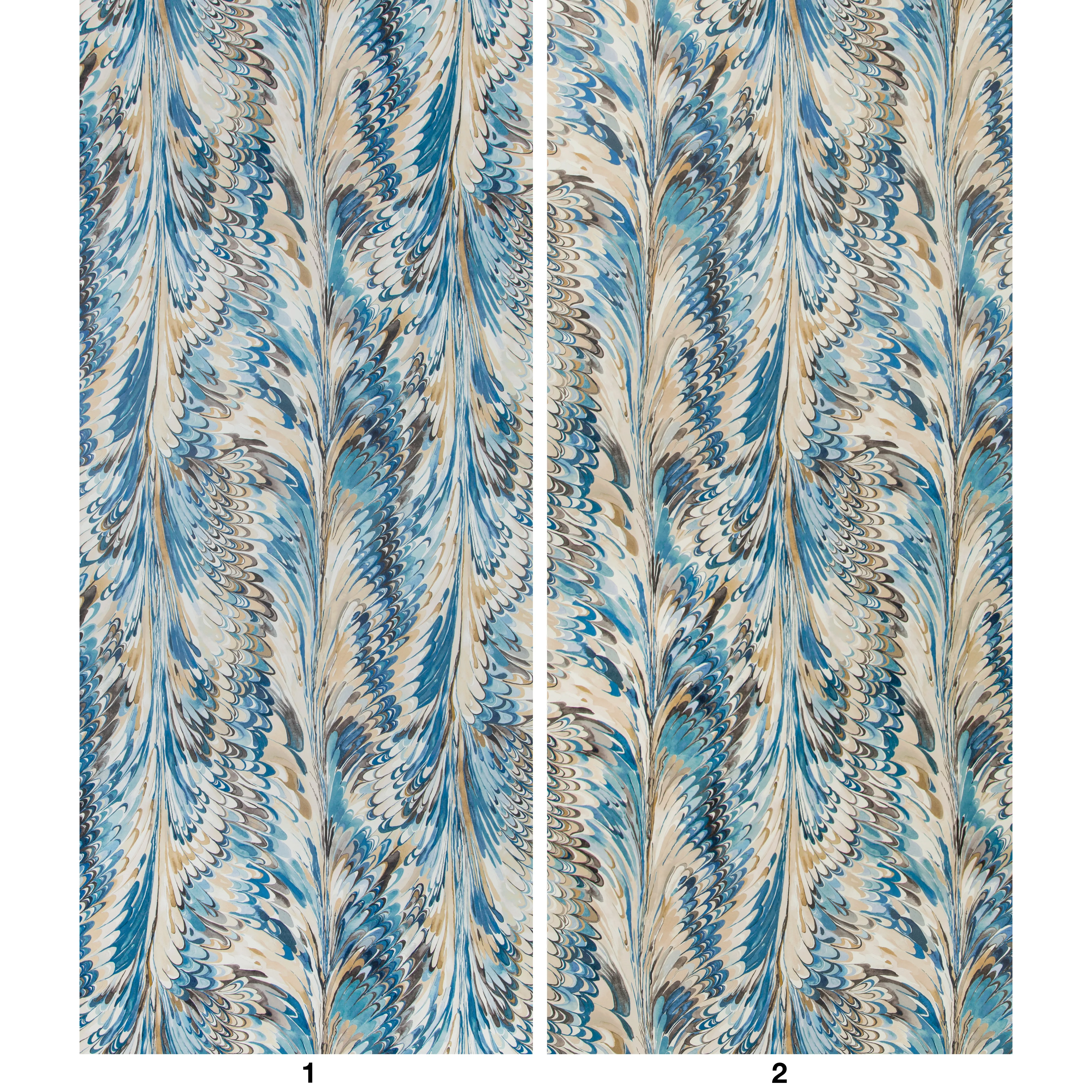 Lee Jofa Taplow Paper in Navy/Slate (P2019103.155.0)