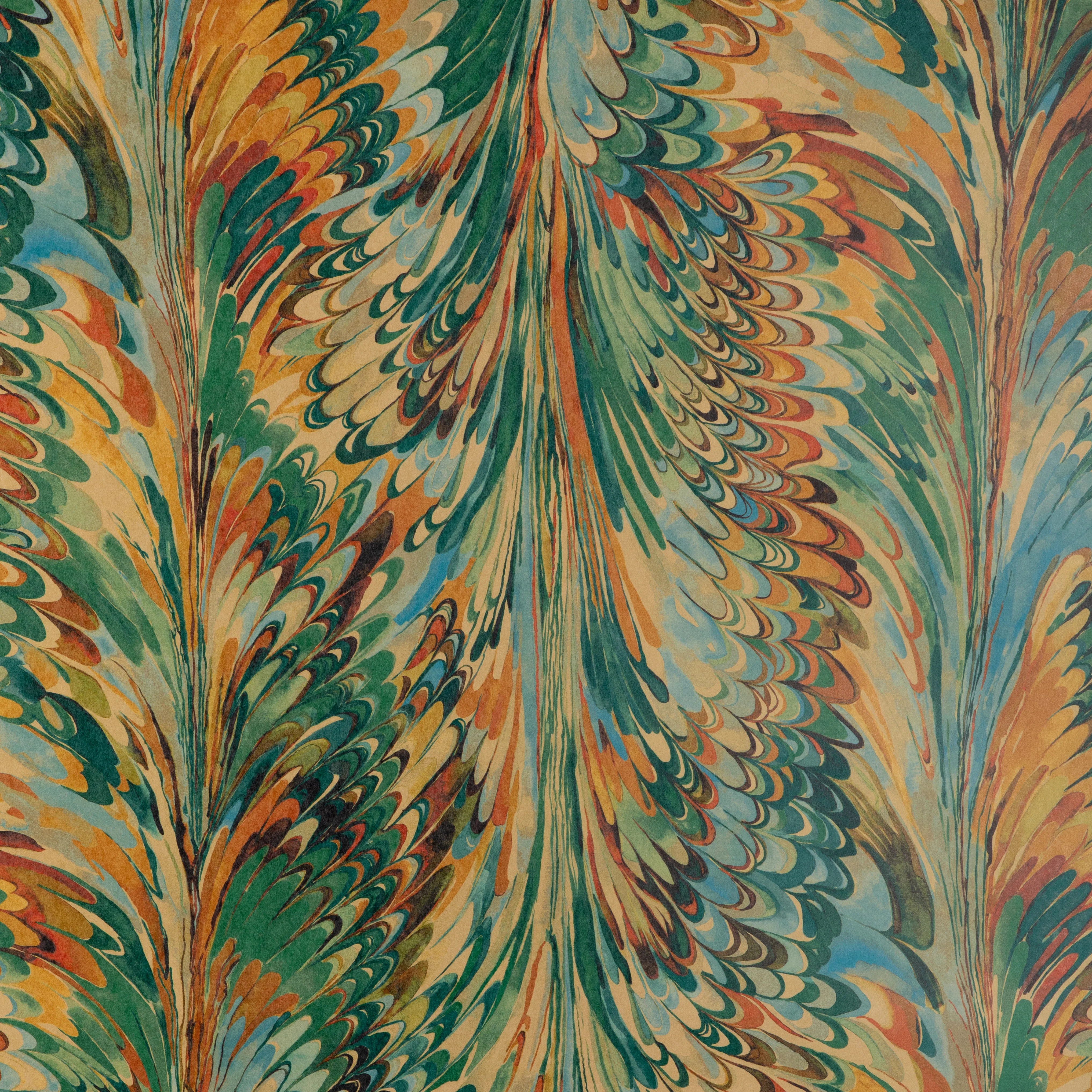 Lee Jofa Taplow Paper in Teal/Bronze (P2019103.354.0)