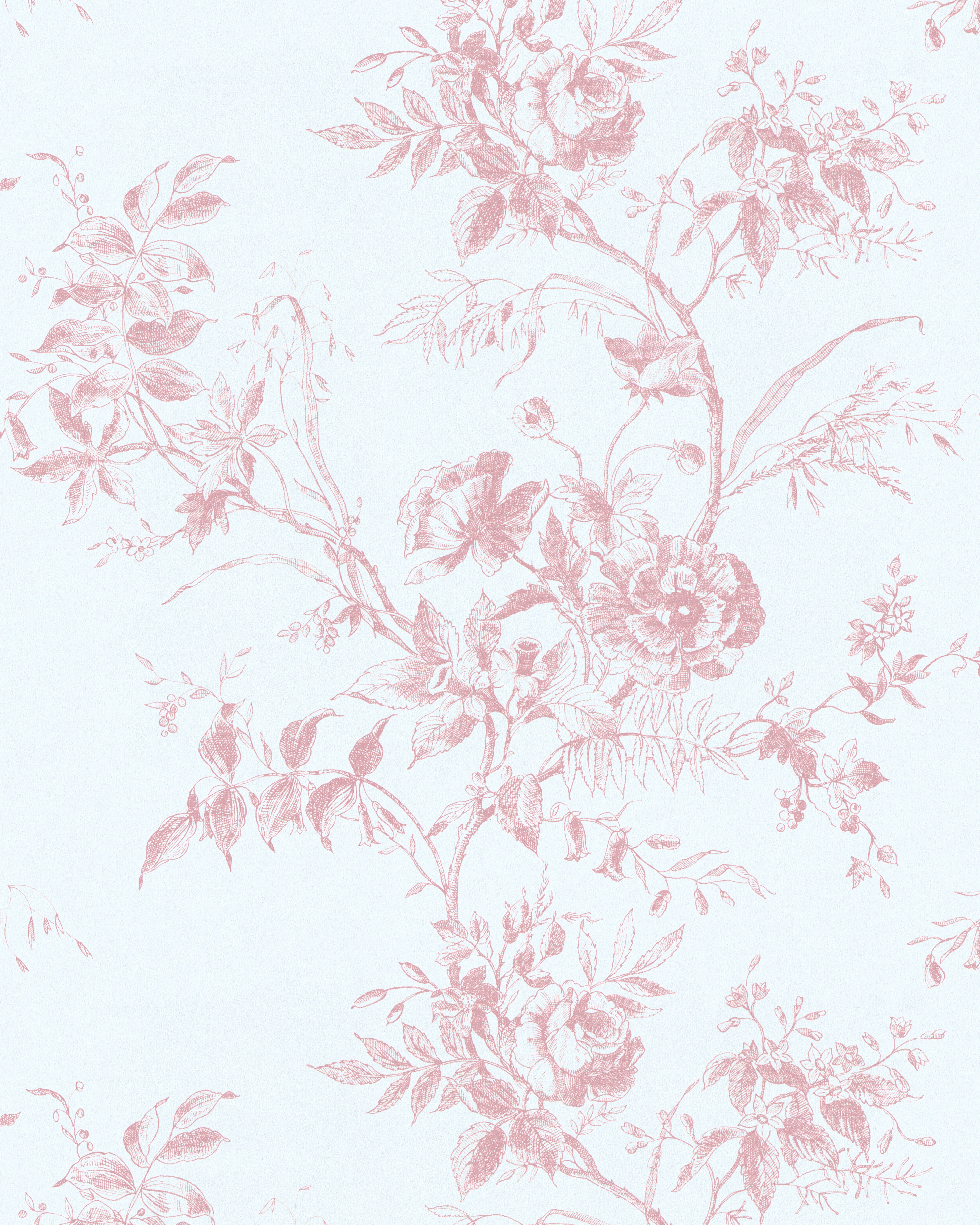 Lee Jofa Tea Rose Toile in Rose (P2026100.707.0)