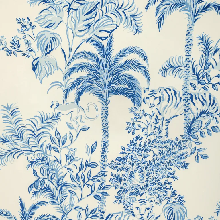 Lee Jofa Tiger Queen in Indigo (P2025118.51.0)
