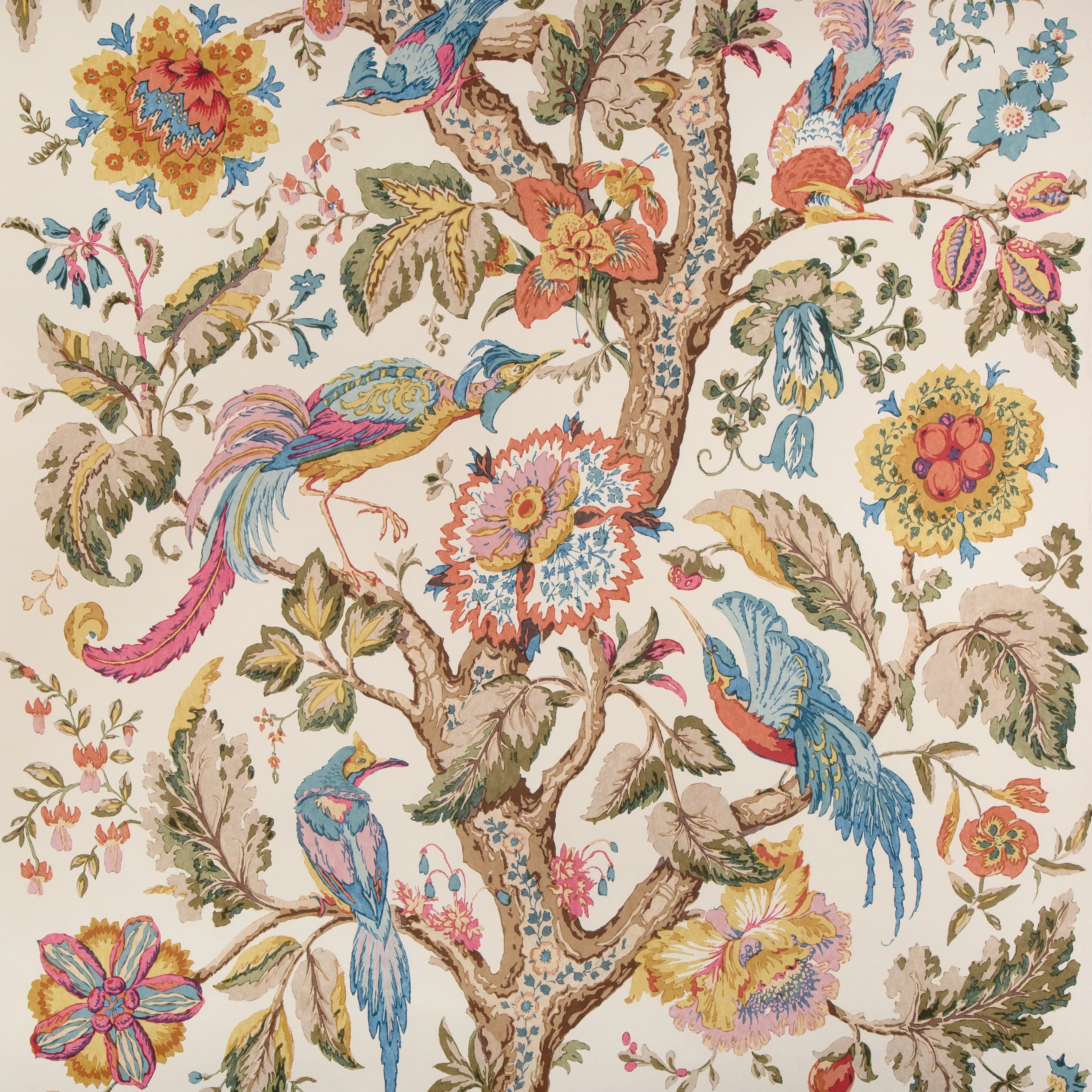 Lee Jofa Tree of Life Pnl in Denim/Berry (P2023113.519.0)