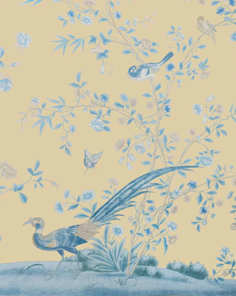 Lee Jofa Whitley Hall Wallpaper Pnl in Sun (P2025120.415.0)