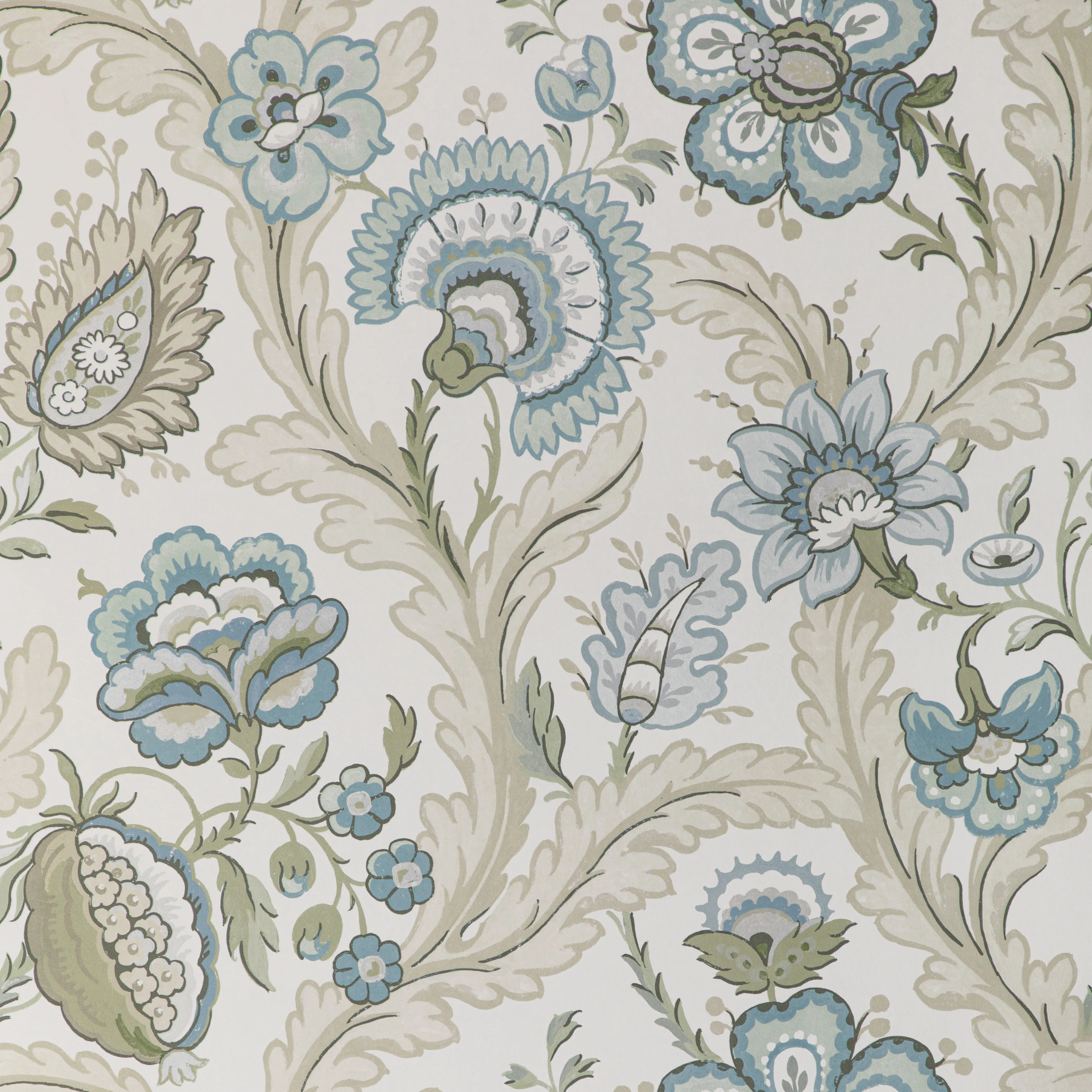 Lee Jofa Wimberly Paper in Aqua/Sage (P2020101.1323.0)