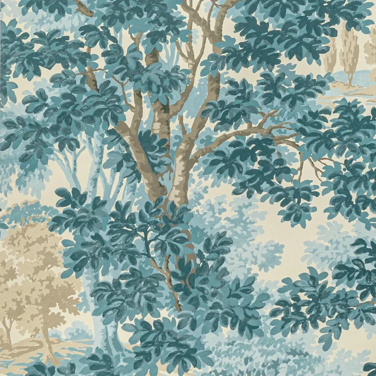 Lee Jofa Woodland Paper in Aqua (P2022104.13.0)