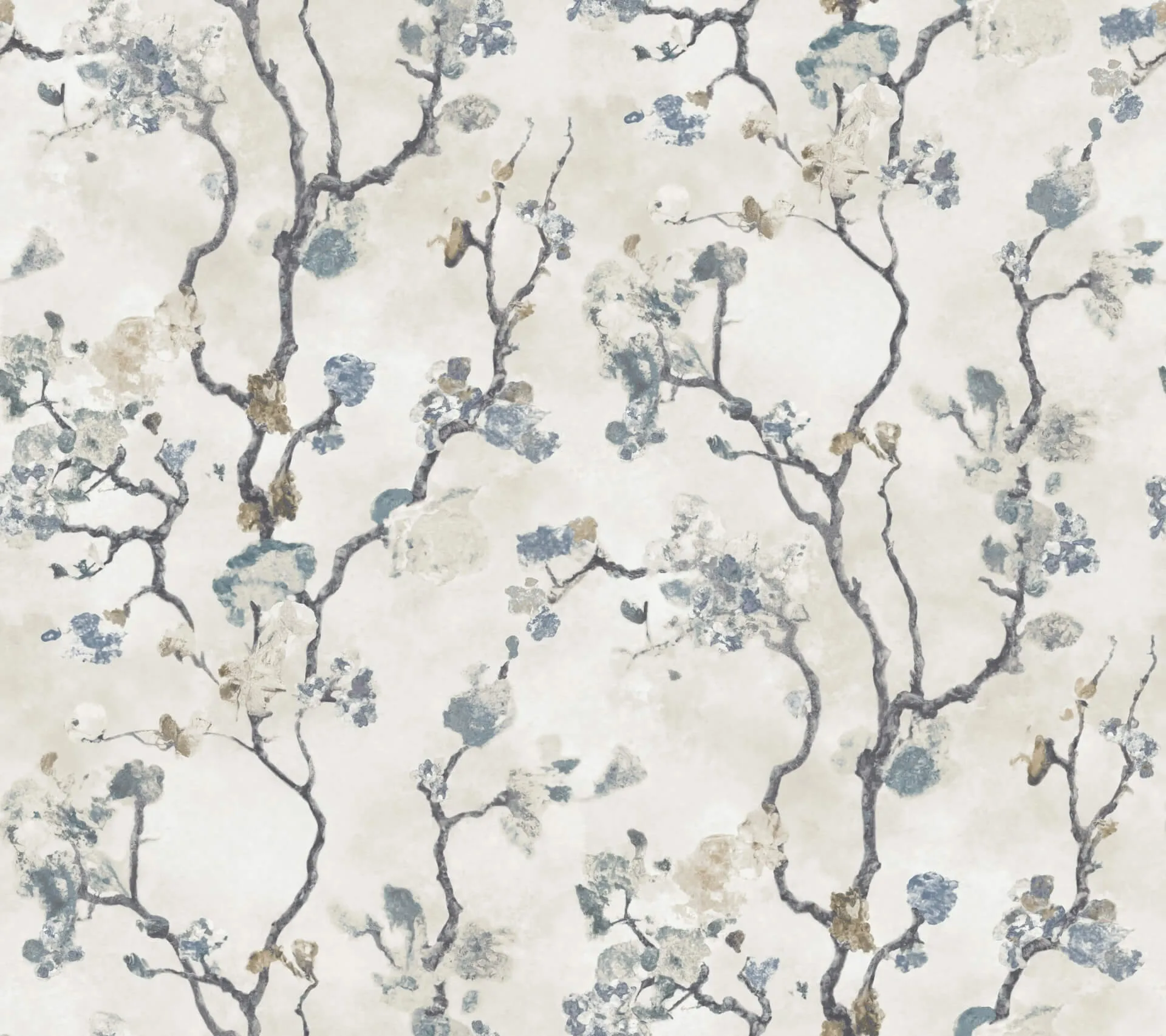 Lemieux et Cie Avril Chinoiserie wallpaper, color Peacock, SKU LM5412
