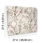Lemieux et Cie Avril Chinoiserie - Rose Wallpaper | Buy Online Lemieux et Cie Avril Chinoiserie wallpaper, color Rose, SKU LM5411