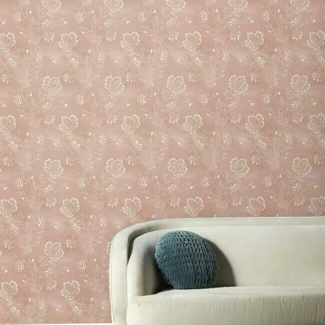 Lemieux et Cie Barbier - Light Pink Wallpaper | Buy Online Lemieux et Cie Barbier wallpaper, color Light Pink, SKU CH1425