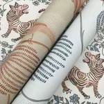 Lemieux et Cie Blaise - Light Pink Wallpaper | Buy Online Lemieux et Cie Blaise wallpaper, color Light Pink, SKU CH1436