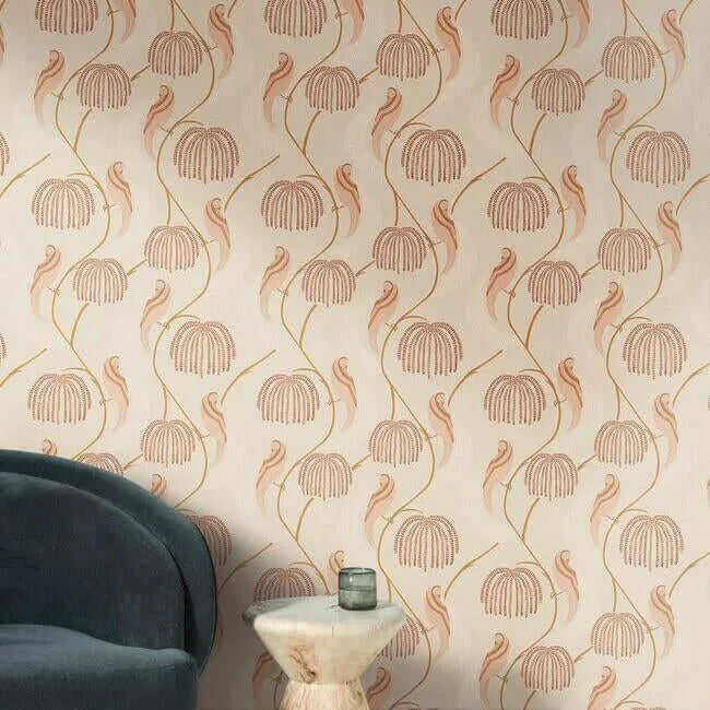 Lemieux et Cie Blaise - Light Pink Wallpaper | Buy Online Lemieux et Cie Blaise wallpaper, color Light Pink, SKU CH1436