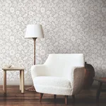 Lemieux et Cie Camille Blossom - Grey Wallpaper | Buy Online Lemieux et Cie Camille Blossom wallpaper, color Grey, SKU LM5393
