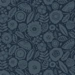 Lemieux et Cie Camille Blossom - Indigo Wallpaper | Buy Online Lemieux et Cie Camille Blossom wallpaper, color Indigo, SKU LM5396
