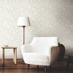 Lemieux et Cie Camille Blossom - Linen Wallpaper | Buy Online Lemieux et Cie Camille Blossom wallpaper, color Linen, SKU LM5394