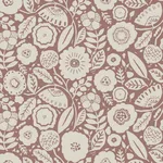 Lemieux et Cie Camille Blossom - Vintage Rose Wallpaper | Buy Online Lemieux et Cie Camille Blossom wallpaper, color Vintage Rose, SKU LM5391