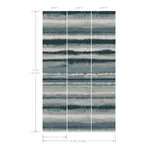 Lemieux et Cie Edition Mural - Blue Wallpaper | Buy Online Lemieux et Cie Edition Mural wallpaper, color Blue, SKU LM5426M