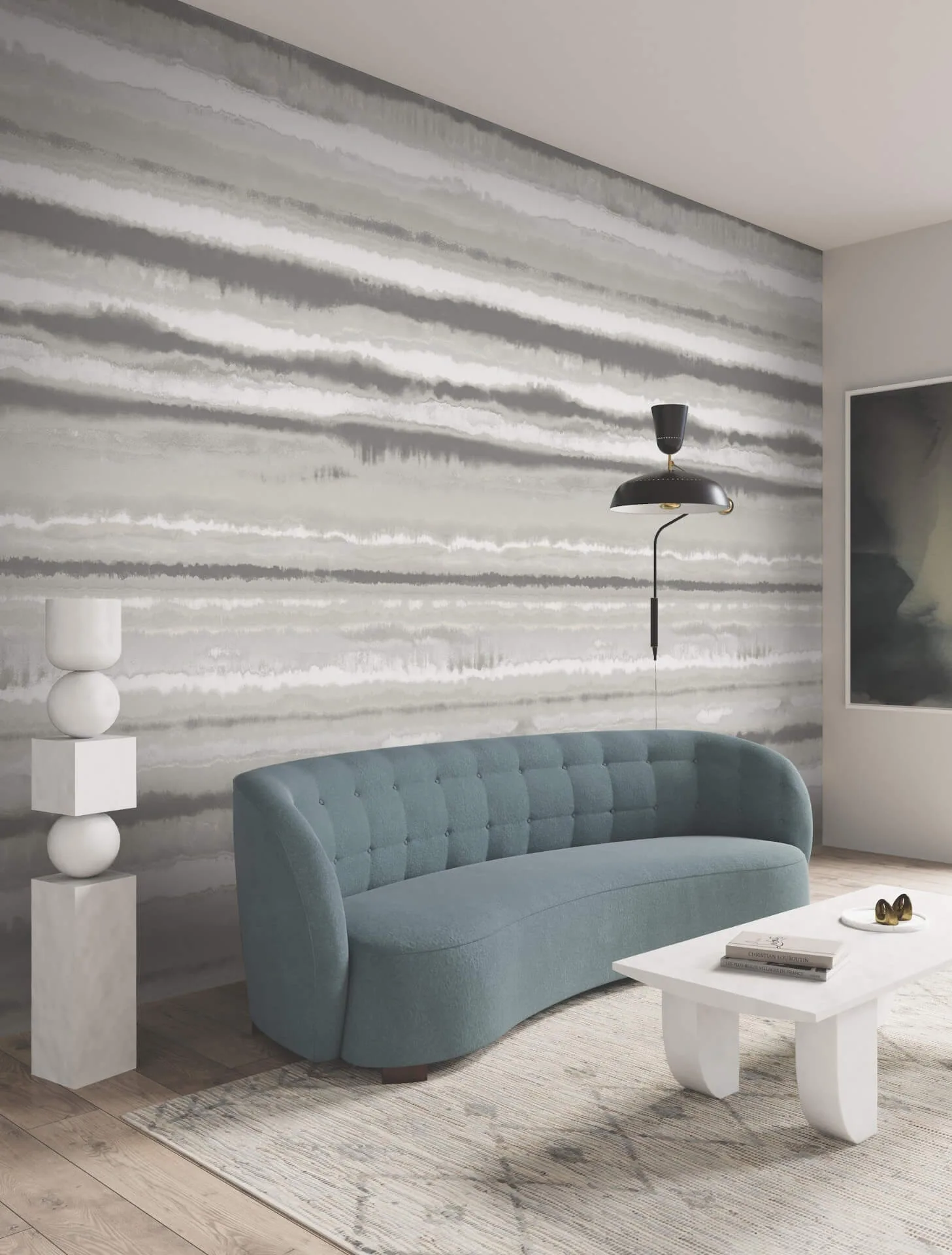 Lemieux et Cie Edition Mural wallpaper, color Neutral, SKU LM5427M