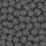 Lemieux et Cie Elora Leaf - Black Wallpaper | Buy Online Lemieux et Cie Elora Leaf wallpaper, color Black, SKU LM5351