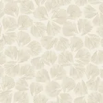 Lemieux et Cie Elora Leaf wallpaper, color Gold, SKU LM5353