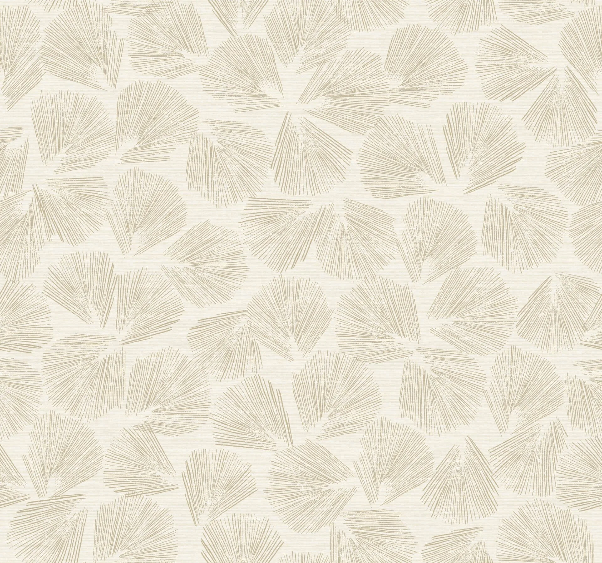Lemieux et Cie Elora Leaf wallpaper, color Gold, SKU LM5353