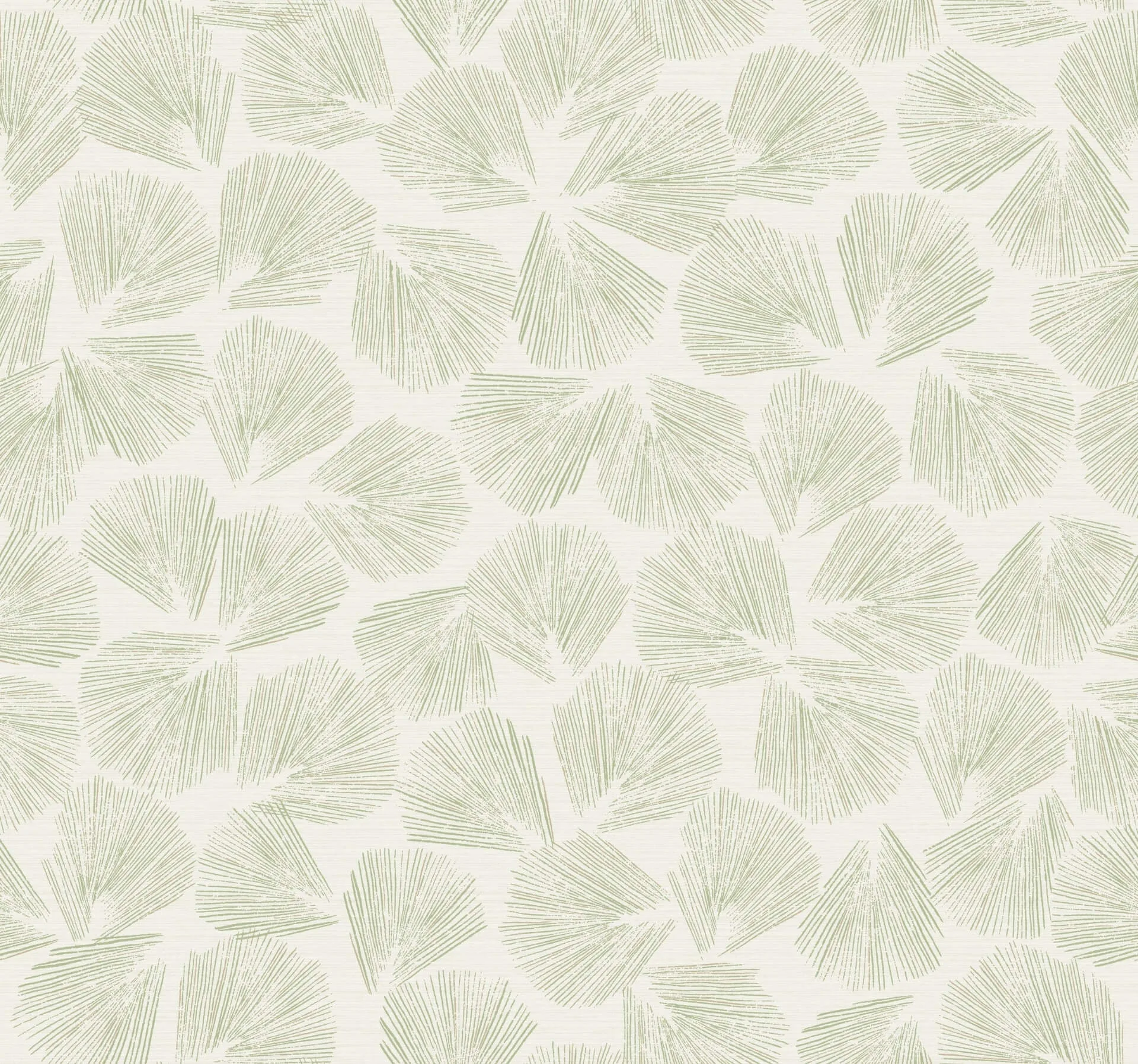Lemieux et Cie Elora Leaf wallpaper, color Green, SKU LM5352