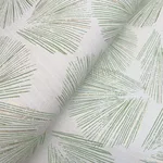 Lemieux et Cie Elora Leaf - Green Wallpaper | Buy Online Lemieux et Cie Elora Leaf wallpaper, color Green, SKU LM5352