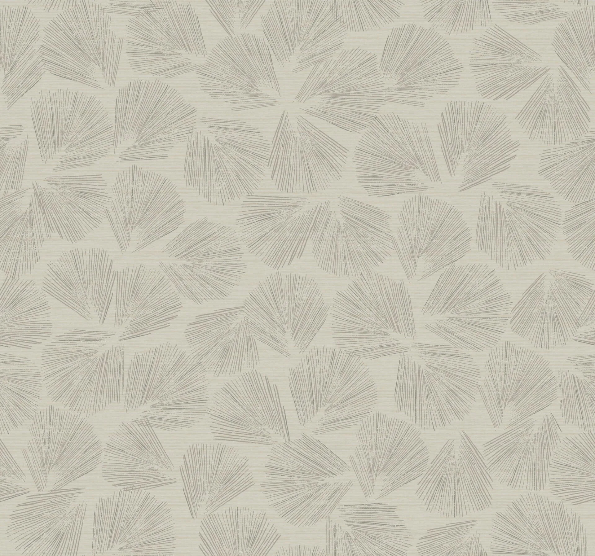 Lemieux et Cie Elora Leaf wallpaper, color Taupe, SKU LM5354