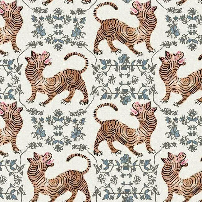 Lemieux et Cie Ferrandi wallpaper, color Blue, SKU CH1421