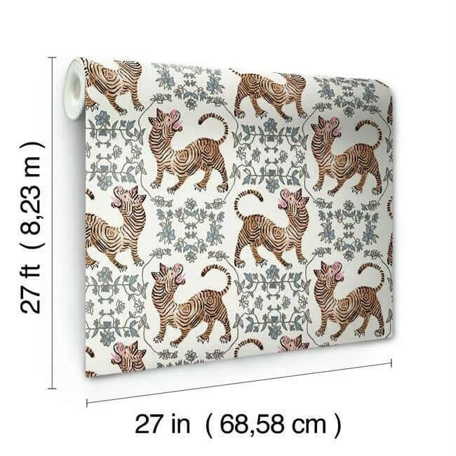 Lemieux et Cie Ferrandi - Blue Wallpaper | Buy Online Lemieux et Cie Ferrandi wallpaper, color Blue, SKU CH1421
