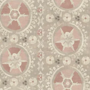 Lemieux et Cie Fleurus wallpaper, color Light Pink, SKU CH1431