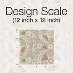 Lemieux et Cie Fleurus - Light Pink Wallpaper | Buy Online Lemieux et Cie Fleurus wallpaper, color Light Pink, SKU CH1431