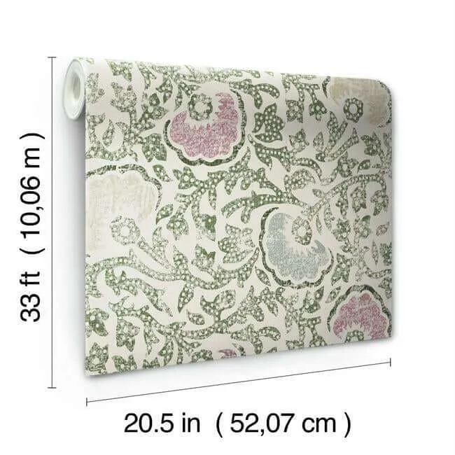 Lemieux et Cie Fontaine - Multicolor Wallpaper | Buy Online Lemieux et Cie Fontaine wallpaper, color Multicolor, SKU CH1440