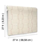 Lemieux et Cie La Broderie - Blush Wallpaper | Buy Online Lemieux et Cie La Broderie wallpaper, color Blush, SKU LM5372