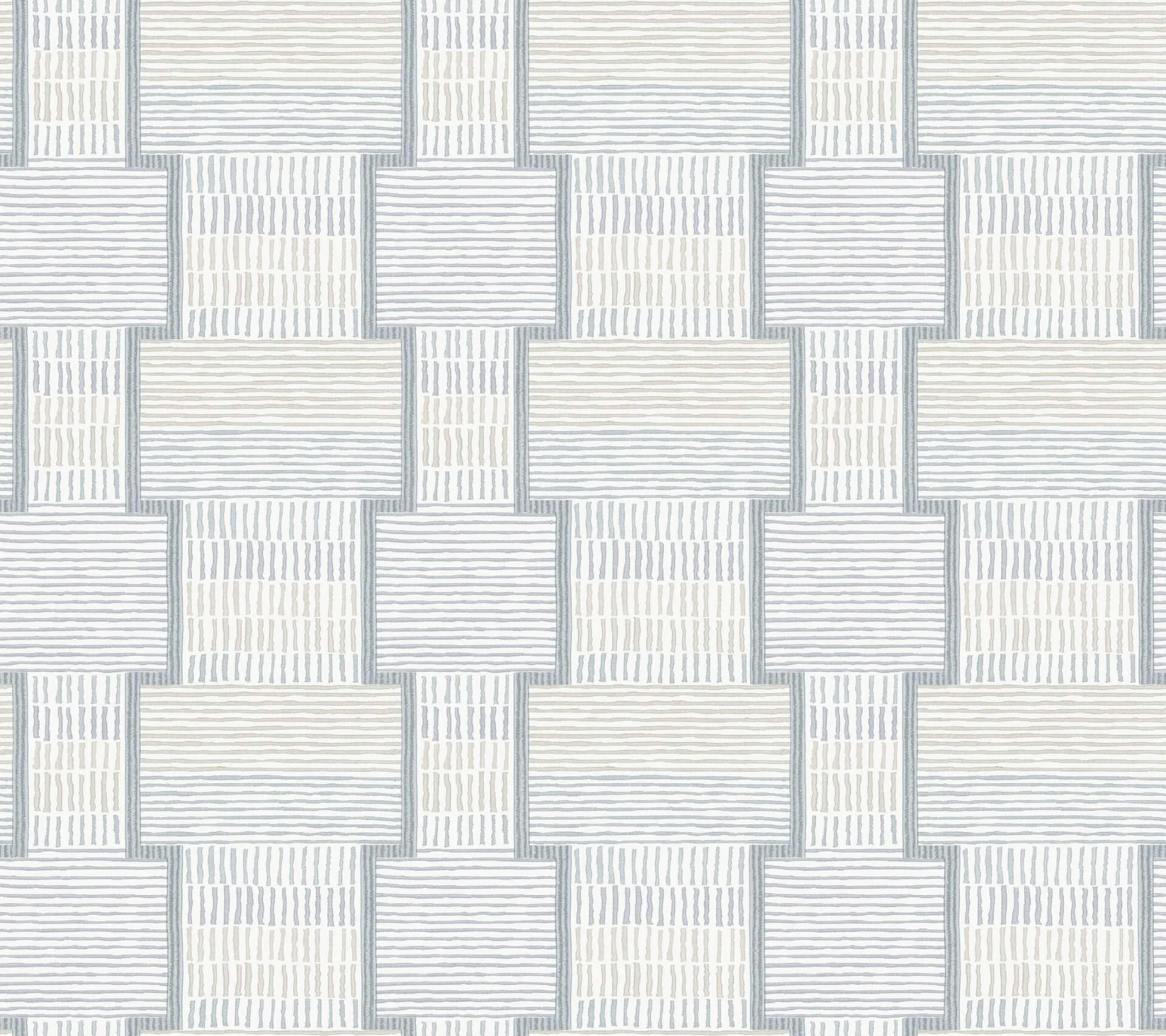 Lemieux et Cie La Broderie wallpaper, color Sky Blue, SKU LM5374