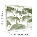Lemieux et Cie Plein Air Palms - Green Wallpaper | Buy Online Lemieux et Cie Plein Air Palms wallpaper, color Green, SKU LM5431