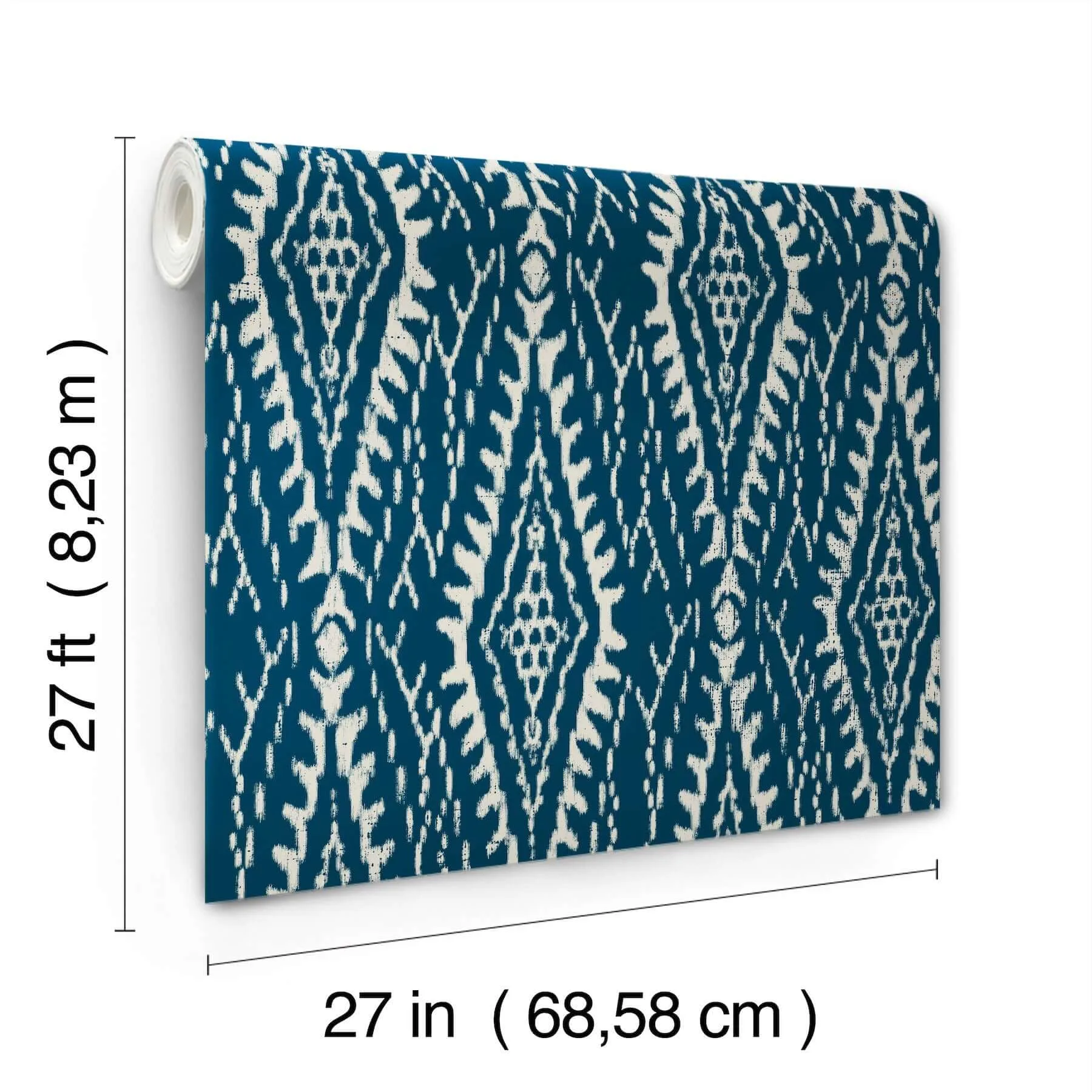Lemieux et Cie Rousseau Paperweave - Indigo Wallpaper | Buy Online Lemieux et Cie Rousseau Paperweave wallpaper, color Indigo, SKU LM5344