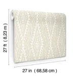 Lemieux et Cie Rousseau Paperweave - Linen Wallpaper | Buy Online Lemieux et Cie Rousseau Paperweave wallpaper, color Linen, SKU LM5343