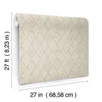 Lemieux et Cie Souk Diamonds - Gold Wallpaper | Buy Online Lemieux et Cie Souk Diamonds wallpaper, color Gold, SKU LM5315