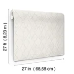 Lemieux et Cie Souk Diamonds - Smoke Wallpaper | Buy Online Lemieux et Cie Souk Diamonds wallpaper, color Smoke, SKU LM5312