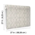 Lemieux et Cie Souk Diamonds - Taupe Wallpaper | Buy Online Lemieux et Cie Souk Diamonds wallpaper, color Taupe, SKU LM5314