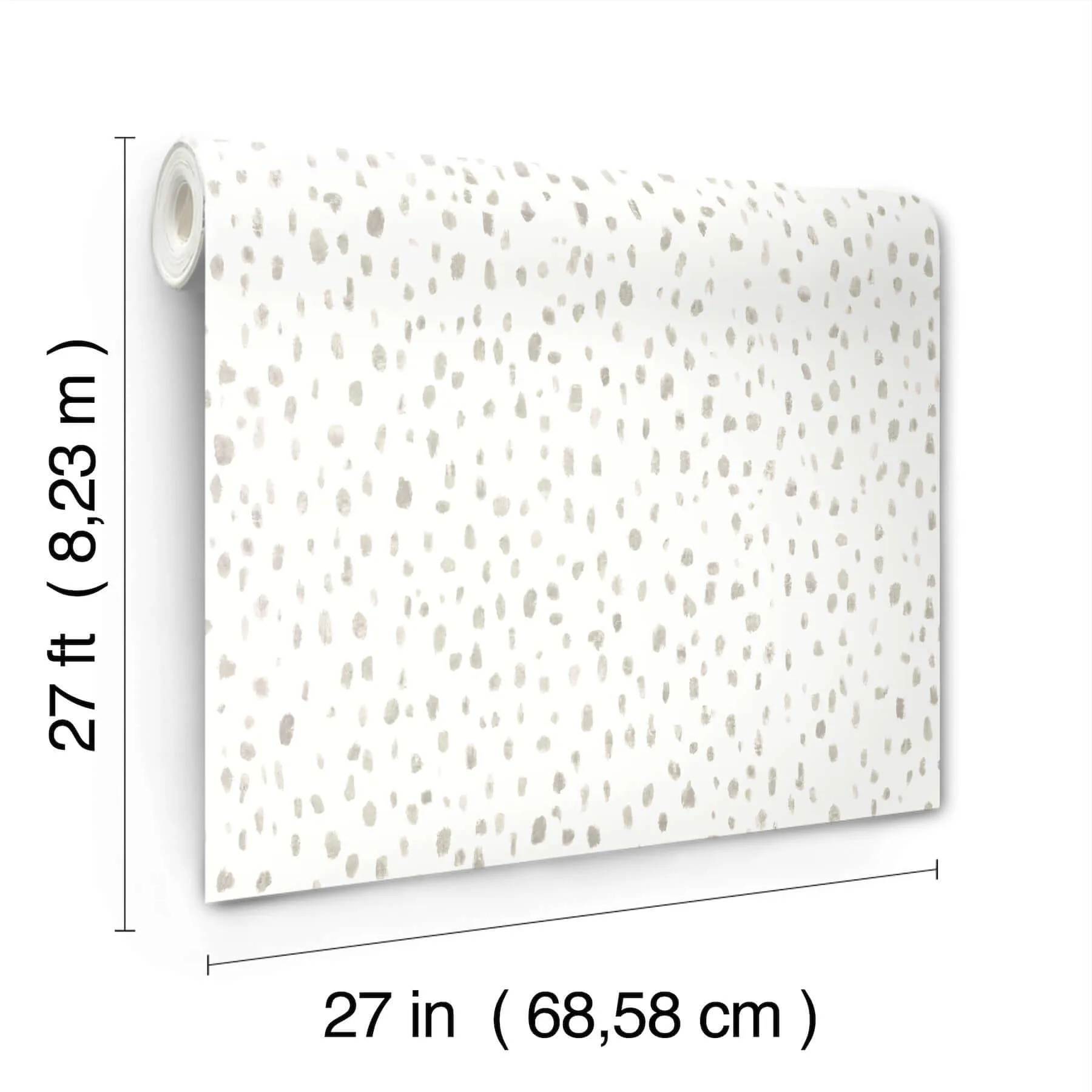 Lemieux et Cie Tachette - Taupe Wallpaper | Buy Online Lemieux et Cie Tachette wallpaper, color Taupe, SKU LM5423